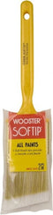 Wooster Brush - 2" Synthetic Sash Brush - 2-3/16" Bristle Length, Plastic Handle - Exact Tooling