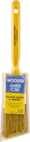 Wooster Brush - 2" Hog Sash Brush - 2-3/16" Bristle Length, Plastic Handle - Exact Tooling