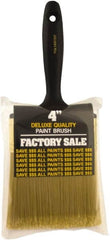 Wooster Brush - 4" Synthetic General Purpose Paint Brush - 3-7/16" Bristle Length, Plastic Handle - Exact Tooling