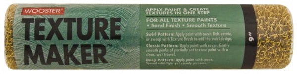 Wooster Brush - 9" Wide Paint General Purpose Roller Cover - Medium to Semi-Rough Texture, Plastic - Exact Tooling