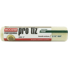 Wooster Brush - 3/16" Nap, 9" Wide Paint General Purpose Roller Cover - Very Smooth Texture - Exact Tooling