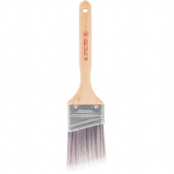 Wooster Brush - 2-1/2" Synthetic Paint Brush - 2-15/16" Bristle Length, Maple Handle - Exact Tooling
