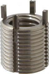 Recoil - 5/8-11 Internal, 7/8-14 External, 22mm Insert Length, Heavy Duty Keylocking Thread Inserts - Stainless Steel, Passivated Finish, Grade 303 - Exact Tooling