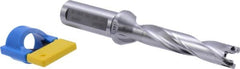 Iscar - 0.591" to 5/8" Diam, 5xD, 2.95" Max Depth, 3/4" Shank Diam, 5.86" OAL, Replaceable-Tip Drill - FCP, ICK, ICK-2M, ICM, ICP, iCP-2M Insert, 55125355 Toolholder, Series SumoCham - Exact Tooling
