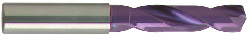 12.9mm Dia. - Carbide HP 3XD Drill-140Â° Point-Firex - Exact Tooling