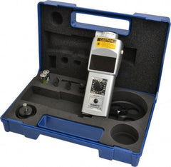 SHIMPO - Accurate up to 0.006 +/- 1% Digit (6 RPM Max) (25,000 to 99,999 RPM), 1 RPM Resolution, Contact and Noncontact Tachometer - 6.5945 Inch Long x 2.3622 Inch Wide x 1.811 Inch Meter Thick, 6 to 99,999 RPM Measurement - Exact Tooling