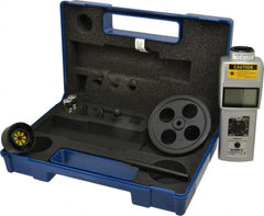 SHIMPO - Accurate up to 0.006 +/- 1% Digit (6 RPM Max) (25,000 to 99,999 RPM), 1 RPM Resolution, Contact and Noncontact Tachometer - 6.5945 Inch Long x 2.3622 Inch Wide x 1.811 Inch Meter Thick, 6 to 99,999 RPM Measurement - Exact Tooling