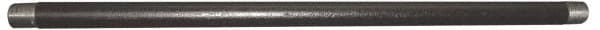 Value Collection - Schedule 160, 3/4" Diam x 24" Long Black Pipe Nipple - Threaded - Exact Tooling