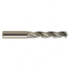 17mm Dia-Carbide HP 5XD Drill-130° Point-Bright - Exact Tooling