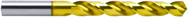 10.3mm Dia-Cobalt Jobber Drill-118° Point-TiN - Exact Tooling