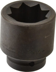 Proto - 1" Drive 1-13/16" Impact Socket - 4 Points, 3-1/2" OAL - Exact Tooling
