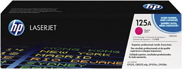 Hewlett-Packard - Magenta Toner Cartridge - Use with HP Color LaserJet CM1312nfi mfp, CP1215, CP1515n, CP1518ni - Exact Tooling