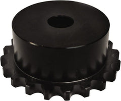 U.S. Tsubaki - 5/8" Bore Diam Plain Bore Roller Chain Coupling - 3.391" Coupling OD - Exact Tooling