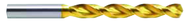 7.1mm Dia. - Powdered Metal Parabolic Jobber Drill-130° Point-TiN - Exact Tooling