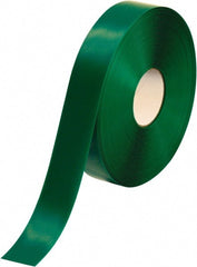 PRO-SAFE - Green Solid Color PVC Tape - 2" Wide x 100' Long x 50 mil Thick, General Traffic - Exact Tooling