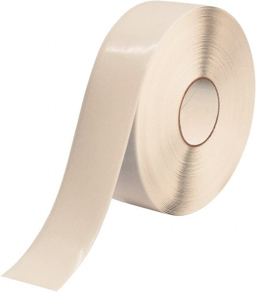PRO-SAFE - White Solid Color PVC Tape - 3" Wide x 100' Long x 50 mil Thick, General Traffic - Exact Tooling
