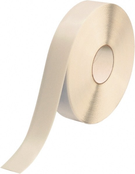 PRO-SAFE - White Solid Color PVC Tape - 2" Wide x 100' Long x 50 mil Thick, General Traffic - Exact Tooling