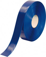 PRO-SAFE - Blue Solid Color PVC Tape - 2" Wide x 100' Long x 50 mil Thick, General Traffic - Exact Tooling