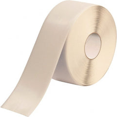 PRO-SAFE - White Solid Color PVC Tape - 4" Wide x 100' Long x 50 mil Thick, General Traffic - Exact Tooling