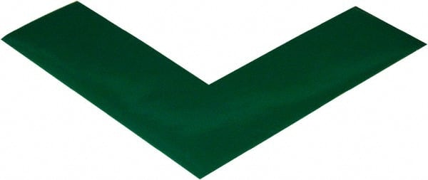 PRO-SAFE - Green Solid Color PVC Tape - 2" Wide x 1/2' Long x 50 mil Thick, General Traffic - Exact Tooling