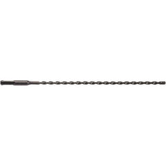 Irwin - 1/4" Diam, SDS-Plus Shank, Carbide-Tipped Rotary & Hammer Drill Bit - Exact Tooling