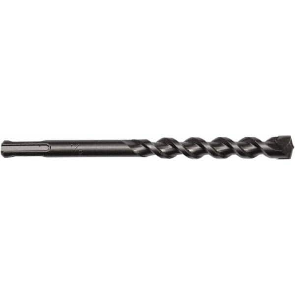 Irwin - 1/2" Diam, SDS-Plus Shank, Carbide-Tipped Rotary & Hammer Drill Bit - Exact Tooling