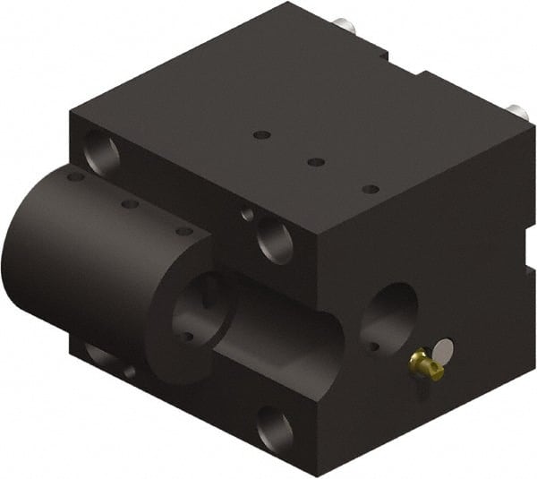 Lyndex - 1-1/4" Max Cut, 1-1/4" Shank Diam, Mori Seiki Boring Bar Holder - 4.9212" Projection - Exact Tooling