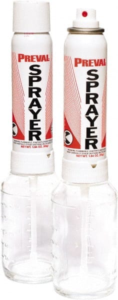 UltraTech - Siphon Feed Paint Sprayer - 6 oz Capacity, 0 Min psi, 73 Max CFM, For Sealers - Exact Tooling