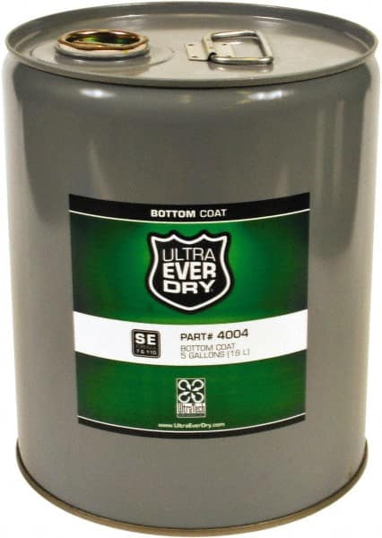 UltraTech - 5 Gal Metal Can Semi-Flat White Acrylic Coating - Approximately 250 Sq Ft/Gal Coverage, 528 g/L VOC Content, Direct to Metal - Exact Tooling