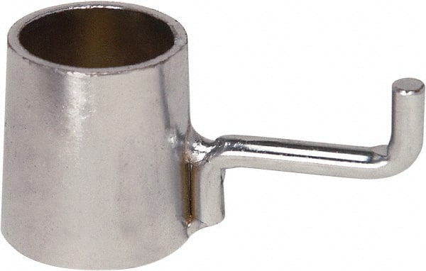 Quantum Storage - Open Shelving Accessory/Component - Chrome, Chrome Finish, Use with Wire Shelving Units - Exact Tooling