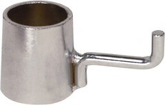 Quantum Storage - Open Shelving Accessory/Component - Chrome, Chrome Finish, Use with Wire Shelving Units - Exact Tooling