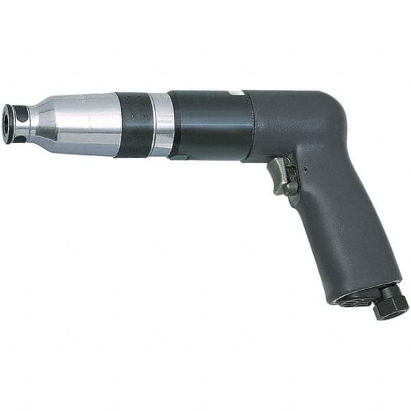 Ingersoll-Rand - 1/4" Bit Holder, 1,700 RPM, Pistol Grip Handle Air Screwdriver - 10 to 53.1 In/Lb Torque, 20 CFM - Exact Tooling