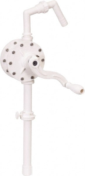 PRO-LUBE - DEF Lubrication Polypropylene Rotary Hand Pump - For 15 to 55 Gal Container - Exact Tooling