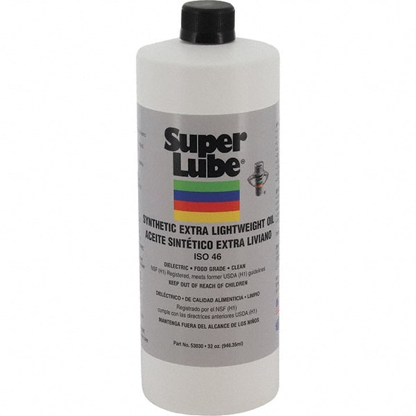 Synco Chemical - 32 oz Bottle Synthetic Lubricant - -40°F to 500°F, Food Grade - Exact Tooling