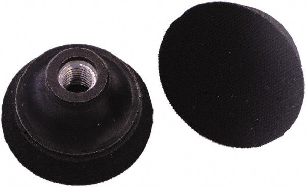 3M - 3" Diam Hook & Loop Disc Backing Pad - 6,000 RPM - Exact Tooling