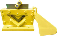 Uni-Hydro - Metal Cutting & Forming Machine Slug Type Angle Shear - For Use with Model 80-24 & PRO 80 Ironworkers - Exact Tooling