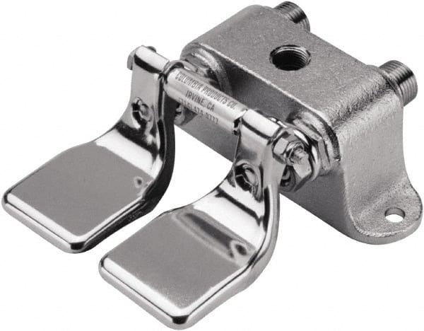 SANI-LAV - Faucet Replacement Double Pedal Foot Valve - Brass - Exact Tooling