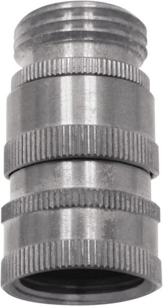 SANI-LAV - 3/4 GHT Garden Hose Quick Disconnect - Stainless Steel, Female Hose to Male Hose Connector - Exact Tooling