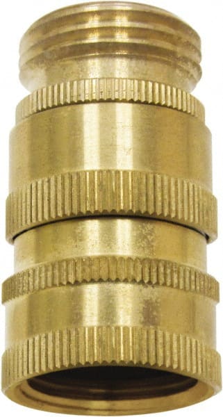 SANI-LAV - 3/4 GHT Garden Hose Quick Disconnect - Brass, Female Hose to Male Hose Connector - Exact Tooling