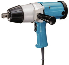 Makita - 3/4" Drive, 433 Ft/Lb Torque, Pistol Grip Handle, 1,700 RPM, Impact Wrench - 9 Amps, 115 Volts - Exact Tooling
