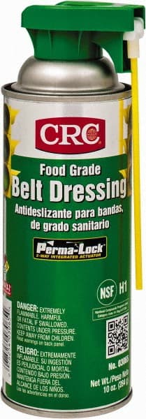 CRC - 16 Ounce Container Clear Aerosol, Belt and Conveyor Dressing - Food Grade, 350°F Max - Exact Tooling