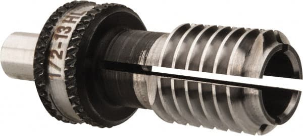 GF Gage - 1/2-13 UNC, 1/4 Inch Thread, Tapped Hole Location Gage - 5/16 Inch Head Diameter - Exact Tooling