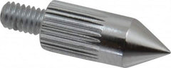 Mitutoyo - #4-48, 5mm Ball Diam, Carbide 60 ° Conical Contact Point - 1/2" Contact Point Length, Use with AGD 1,2,3,4 - Exact Tooling