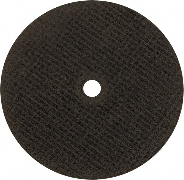 Norton - 7" 24 Grit Aluminum Oxide Cutoff Wheel - 3/32" Thick, 5/8" Arbor, 8,730 Max RPM, Use with Circular Saws - Exact Tooling
