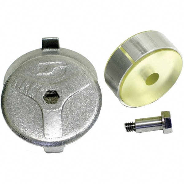 Dynabrade - Brush Mounting Wheel Hub Assembly - Compatible with 4" DynaZip Surface Preparation Tools - Exact Tooling