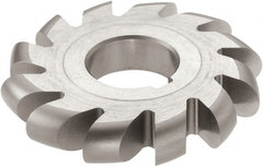 Keo - 1/16" Radius, 1/8" Circle Diam, 2-1/4" Cutter Diam, Arbor Connection, Convex Radius Cutter - High Speed Steel, Uncoated, Form Relieved, 16 Teeth - Exact Tooling