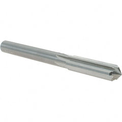 OSG - 5/16" Solid Carbide Chucking Reamer - Straight Flute, 9/32" Straight Shank, 1-1/8" Flute Length, 3-1/4" OAL - Exact Tooling
