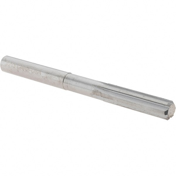 OSG - 7.4mm Solid Carbide Chucking Reamer - Straight Flute, 7.4mm Straight Shank, 29mm Flute Length, 83mm OAL - Exact Tooling