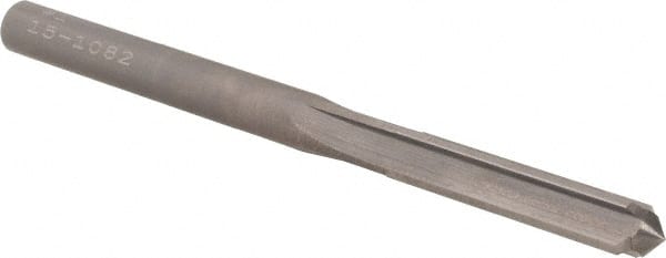 OSG - #1 Solid Carbide Chucking Reamer - Straight Flute, 7/32" Straight Shank, 1" Flute Length, 3" OAL - Exact Tooling