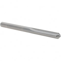 OSG - 5.7mm Solid Carbide Chucking Reamer - Straight Flute, 5.56mm Straight Shank, 25mm Flute Length, 76mm OAL - Exact Tooling